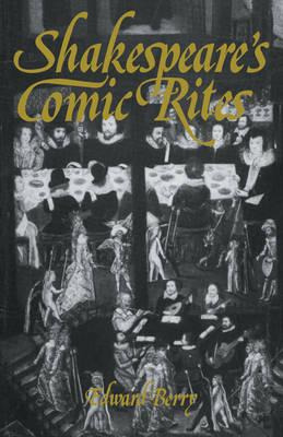 Libro Shakespeare's Comic Rites - Edward Berry