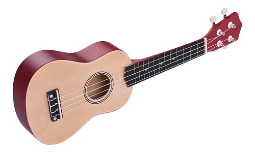 Ukelele Soprano Acústico De 21 Pulgadas, Kit De Ukelele Par