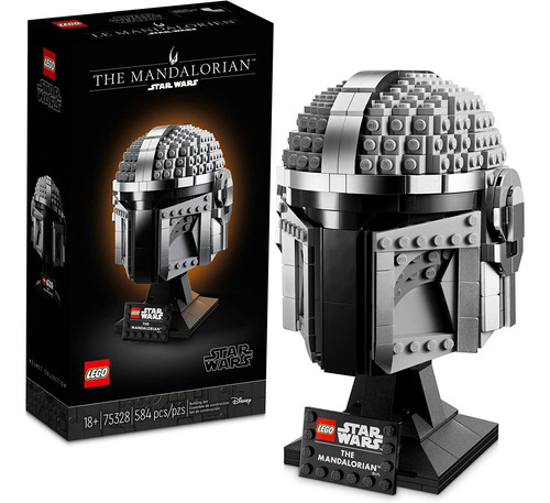 Lego Star Wars 75328: Casco De El Mandaloriano Coleccionable