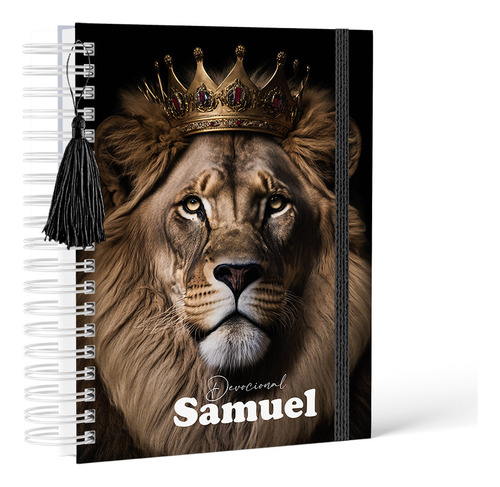Planner Devocional Leão Personalizado Com Nome