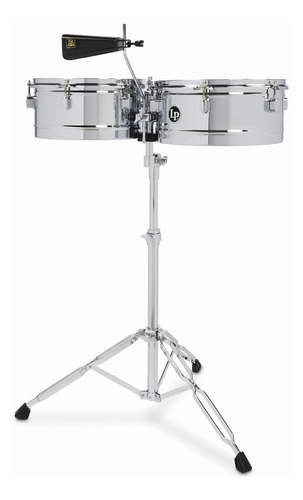 Timbale Lp Lpa256 Aspire 13'' + 14'' C/ Suporte E Cowbell