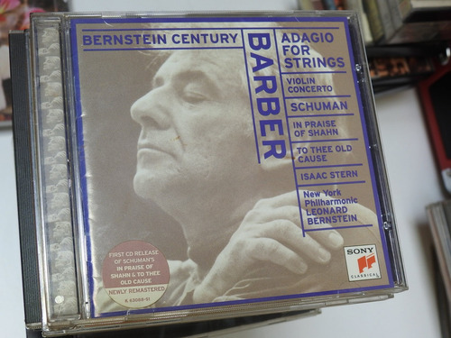 Cd1307 - Adagio For Strings. Schuman Stern Bernstein 