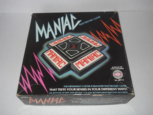 Maniac Electronic Game Juego Electronico Ideal 1979 En Caja (Usado)