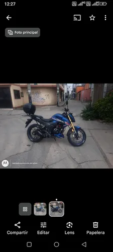 Honda 2.0 Como Nueva, Con Parrilla Y Maletero.