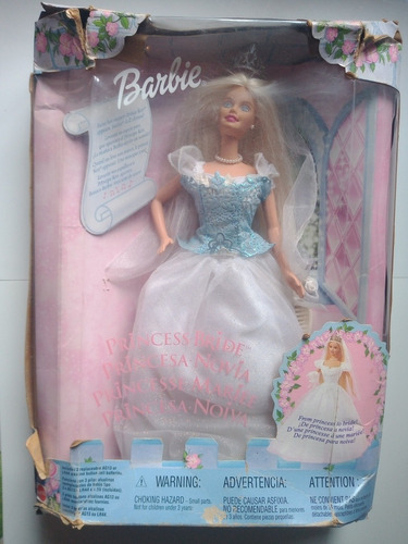 Muñeca Barbie Princesa Sueños De Novia Mattel