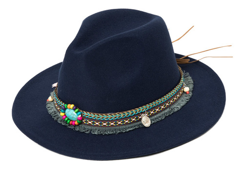 Sombrero Fedora Para Hombre Y Mujer Estilo Boho Panameño