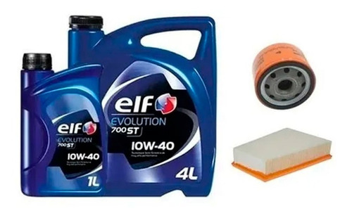 Kit Filtro Aire Y Aceite Fram + 5lts Elf 10w40 Oroch 2.0