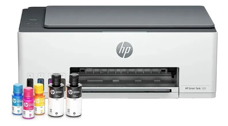 Hp impressora multifuncional tanque inteligente 520 de tinta C