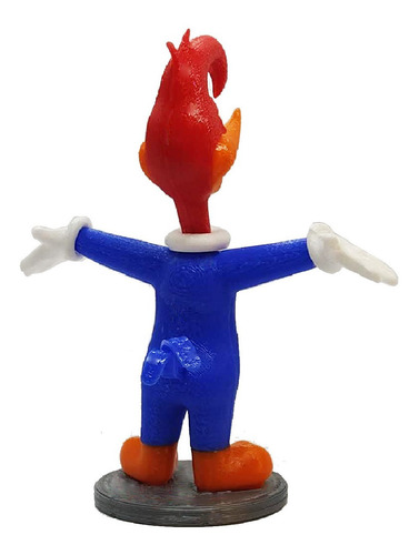 Boneco Pica Pau - Turma Do Picapau - 9,5cm
