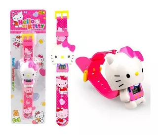 Reloj Hello Kitty Digital + Estuche Tureloj