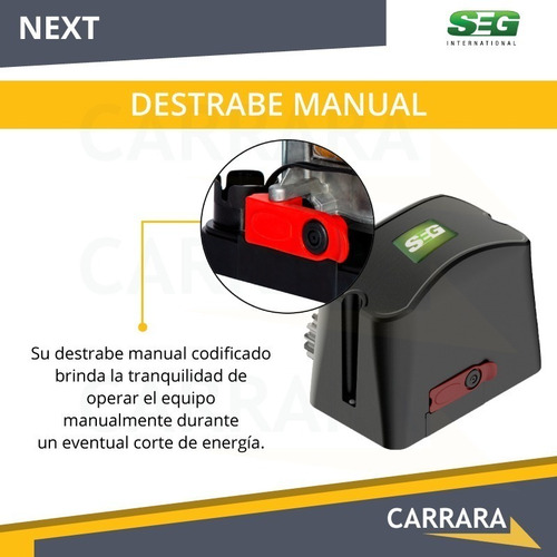Kit Motor Seg Porton Corredizo Electrico 300kg Control Cuota