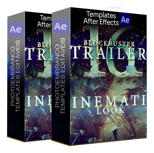 Projeto Editável Afte Effects Trailer Blockbuster Trailer 16