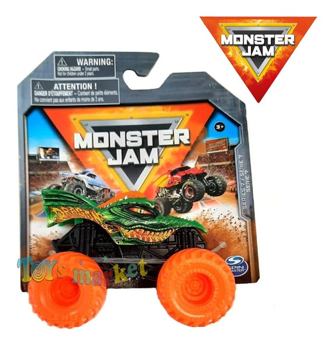 Monster Jam Mini Camiones Monstruo Auto Camión Spin Master