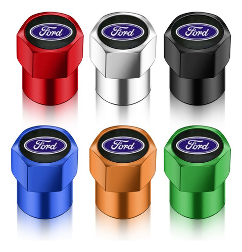 Tapones De Valvula De Llanta Para Ford 5 Pzas