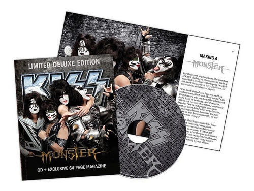 KISS - Monster Deluxe Limited- cd 2012