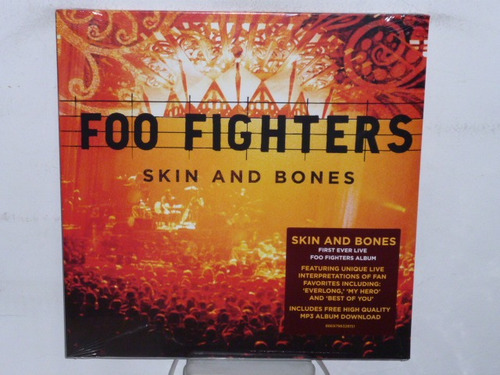 Foo Fighters Skin And Bones Vinilo Doble Americano Ggjjzz