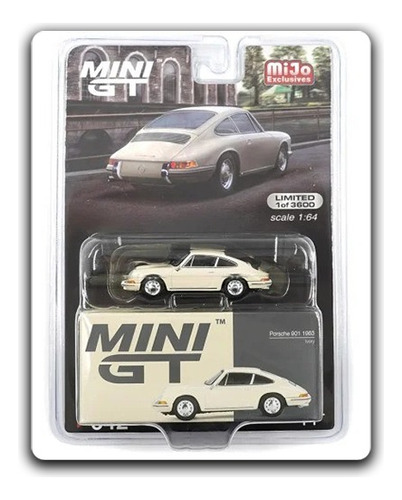 Mini Gt Porsche 901 1963 Ivory Mijo Exclusives 1/64 # 642 Color Crema