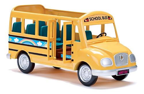 Autobús Escolar De Juguete Calico Critters, Cc1466, Amarillo