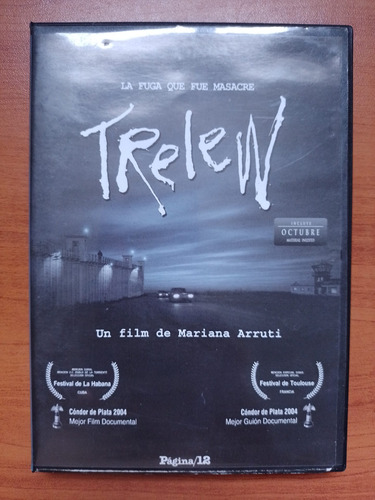 Trelew La Fuga Que Fue Masacre Arruti Dvd Original La Plata