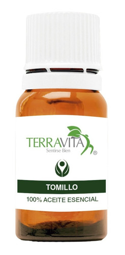 Aceite Escencial Tomillo 100% Puro Y Organico 20 Ml