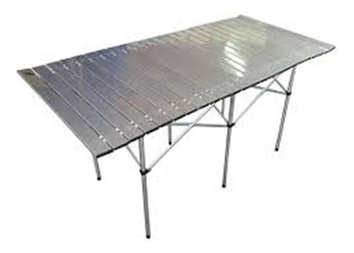 Mesa De Camping De Aluminio Enrollable Sear