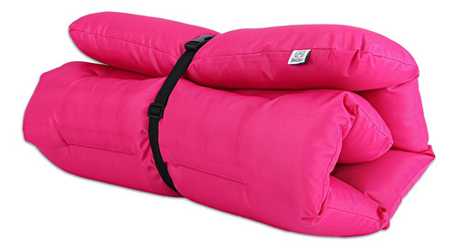 Cama Perro Pet2go® Portátil Viaje - Enrollable 90x65cm Color Rosa