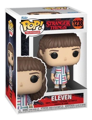 Figura de acción Eleven Stranger Things Season 4 62388 de Funko Pop! Television