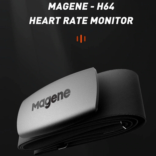 Imagen 3 de 10 de Banda Monitor Ritmo Cardiaco Bluetooth Ant+ Magene H64