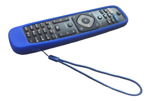 Funda Para Control Philips Tv 32pfl2908 55pfl6900 Azul