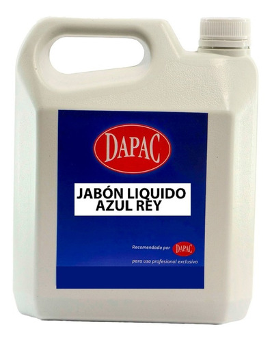 Jabon Liquido Azul Rey Garrafa Dapac