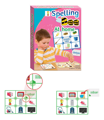 Spelling Bee At Home Vocabulario Inglés - Didáctico 