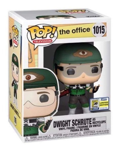Funko Pop Dwight Schrute como Recyclops #1015 The Office
