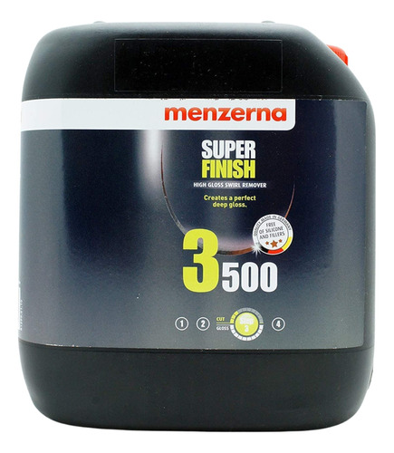 Menzerna Sf3500 Super Finish 3500, 128 Oz.