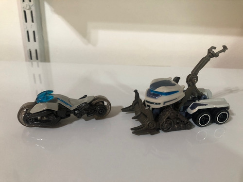 Lote De 2 Hot Wheels - Gear Siammer Y Moto De Max Steel