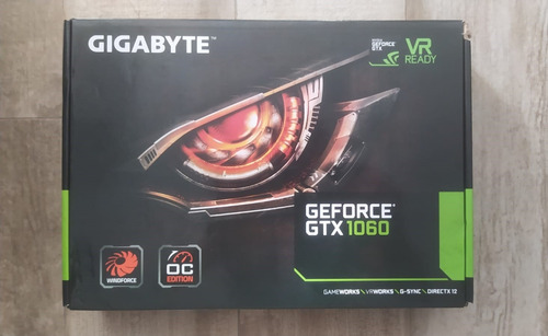 Tarjeta Gráfica Nvidia Gigabyte Geforce Gtx 1060 3gb Gddr5