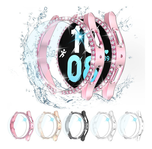 5+5 Funda Brillante Para Samsung Galaxy Watch 4 Duro