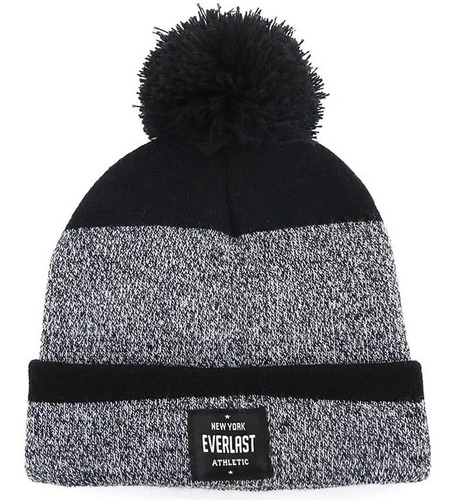 Gorro Beanie Lana Pompon Everlast Unisex Abrigado Invierno