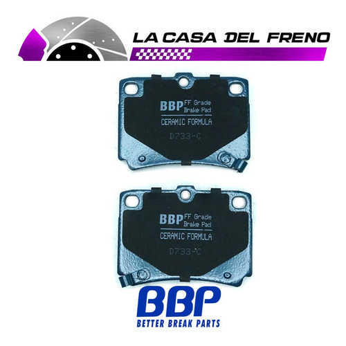 Pastilla Freno Tra Mitsubishi Pajero / Montero 2.4 2014-2020