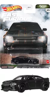 Hot Wheels Premium Fast & Furious Dodge Charger Srt Hellcat.