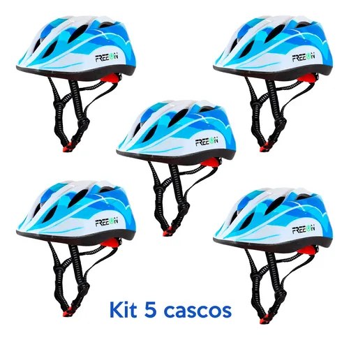 Kit casco online bicicleta