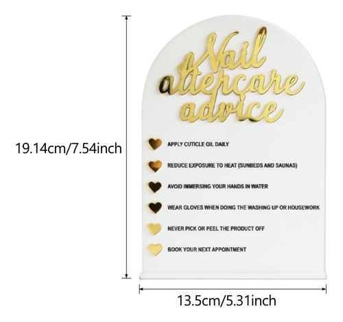 Nail Art Display Board Falso Nail Tip Showing Estilo C
