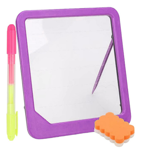 Tablero De Escritura Portátil Ciencia De Escritura Violeta