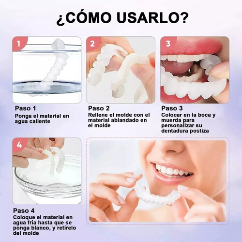 Dientes Postizos Temporal Dientes Falsos Carillas Dentales