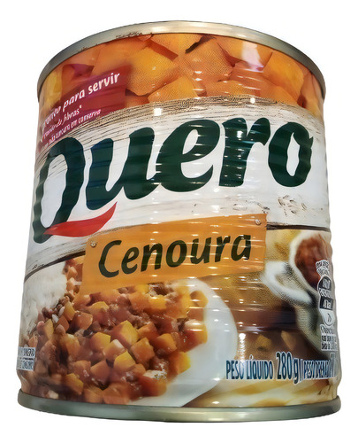 Cenoura em Conserva Quero Lata 170g