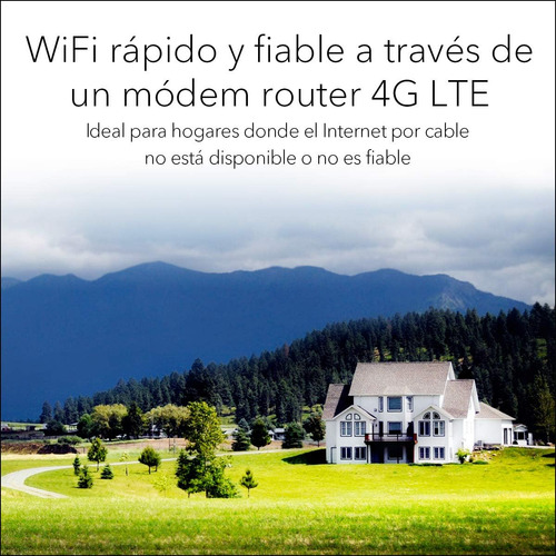 Netgear Orbi Lbr20-100eus - Router Wifi Tribanda Con Módem