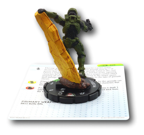 Heroclix Halo 10th Master Chief Battle Rifle #020