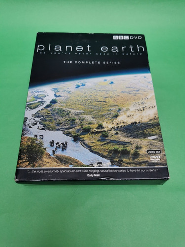 Dvd Planeta Tierra , Bbc , Completo Original  , 5 Dvd