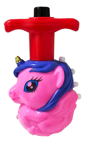 Trompo Unicornio Pony  Musica Luces Sonido Juguete Niñas 