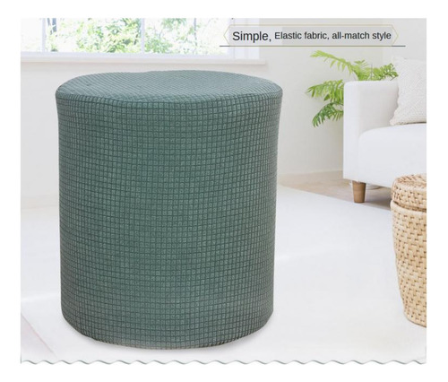 Funda Stretch Otomano Muebles Verde