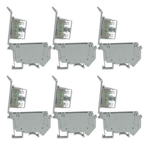 Uk5-hesi Uk5rd Con Base De Terminal De Fusible Led De Riel D